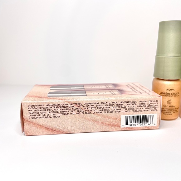 Ilia Liquid Light Serum Highlighter Duo Nova Atomic - Picture 8 of 9